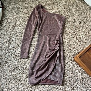 Windsor size small one shoulder mini dress